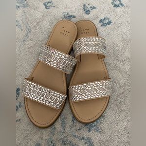 A New Day Rhinestone Sandals